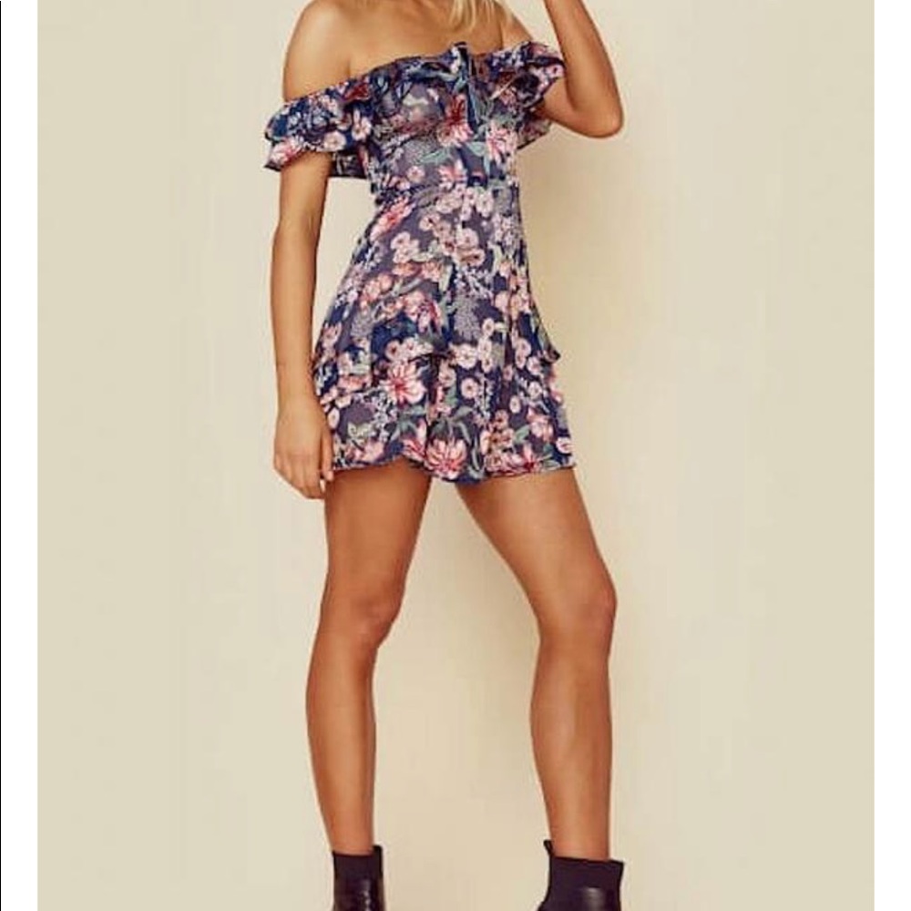 For Love and Lemons Off the Shoulder Dress